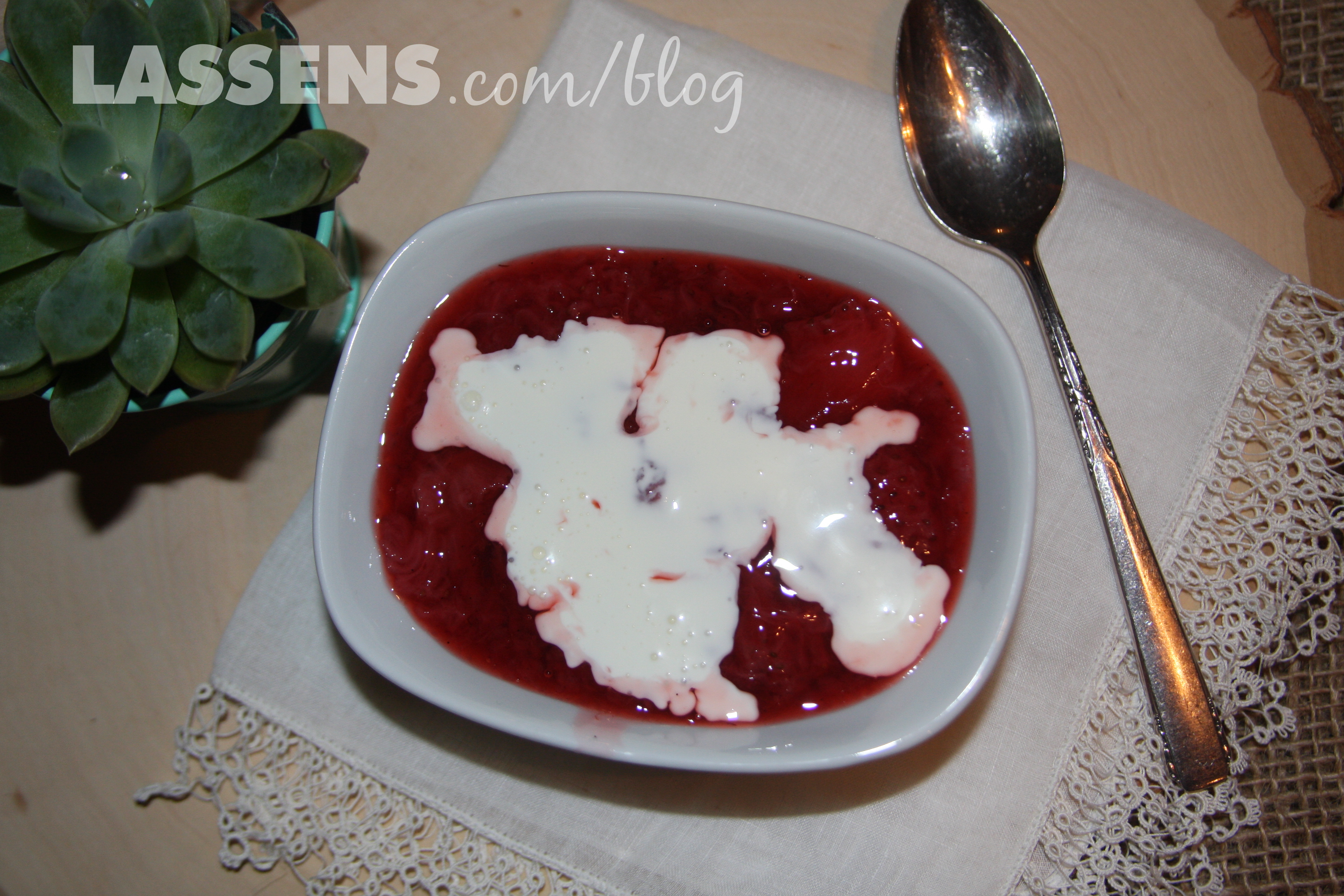 Danish+Strawberry+Pudding, danish+recipes, strawberry+recipes
